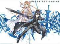 Sword Art Online Asuna And Kirito Poster 52X38cm | Yourdecoration.be