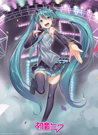 Abystyle ABYDCO717 Hatsune Miku Stage Poster 38x52cm | Yourdecoration.be