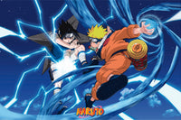 Naruto Naruto And Sasuke Poster 91 5X61cm | Yourdecoration.be