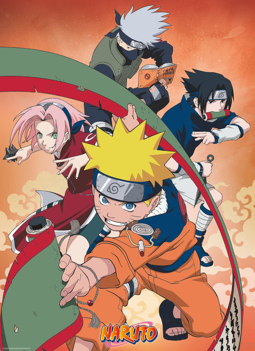 Naruto Team 7 Poster 38X52cm | Yourdecoration.be