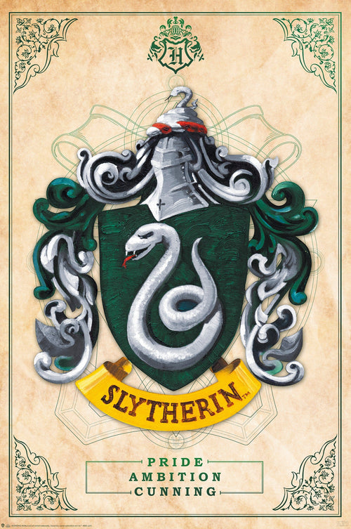 Harry Potter Slytherin Poster 61X91 5cm | Yourdecoration.be