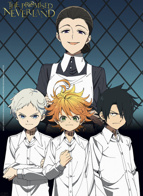 The Promised Neverland Mom And Orphans Poster 38X52cm | Yourdecoration.be