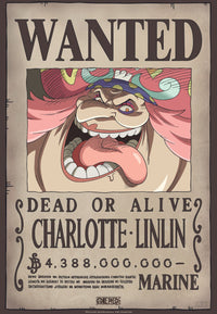 One Piece Wanted Big Mom Poster 35X52cm | Yourdecoration.be