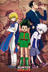 Hunter X Hunter Heroes Poster 61X91 5cm | Yourdecoration.be