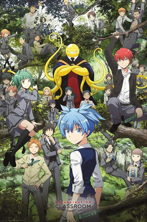 ABYstyle Assassination Classroom Forest Group Poster 61x91,5cm | Yourdecoration.be