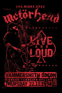 Abystyle Gbydco170 Motorhead Loud And Live Poster 61x91,5cm | Yourdecoration.be