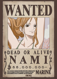 Abystyle Gbydco231 One Piece Wanted Nami Poster 38x52cm | Yourdecoration.be