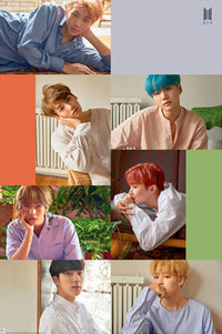 Abystyle Lp2147 Bts Group Collage Poster 61x91,5cm | Yourdecoration.be