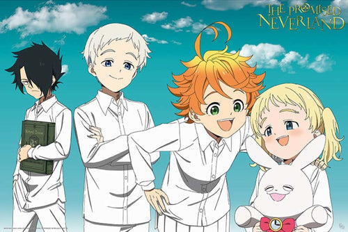 ABYstyle The Promised Neverland Trio Poster 91,5x61cm | Yourdecoration.be