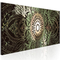 Artgeist Emerald Mandala Canvas Schilderij | Yourdecoration.be