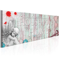 Artgeist Home House And Love Canvas Schilderij | Yourdecoration.be
