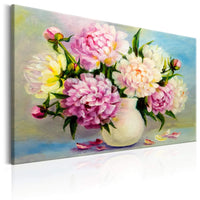 Artgeist Peonies Bouquet of Happiness Canvas Schilderij | Yourdecoration.be