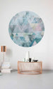 Komar Blueprism Fotobehang 125x125cm Rond Sfeer | Yourdecoration.be
