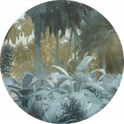 Komar Exotic Jungle Fotobehang 125x125cm Rond | Yourdecoration.be