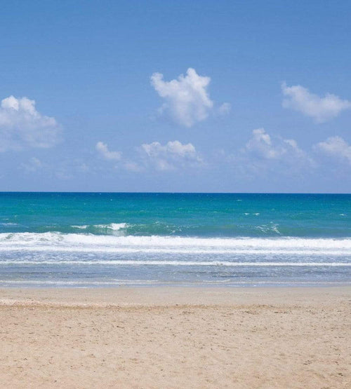 Dimex Empty Beach Fotobehang 225x250cm 3 banen | Yourdecoration.be