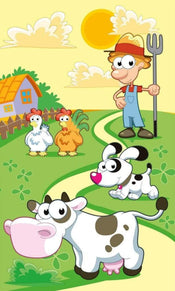 Dimex Farm Fotobehang 150x250cm 2 banen | Yourdecoration.be