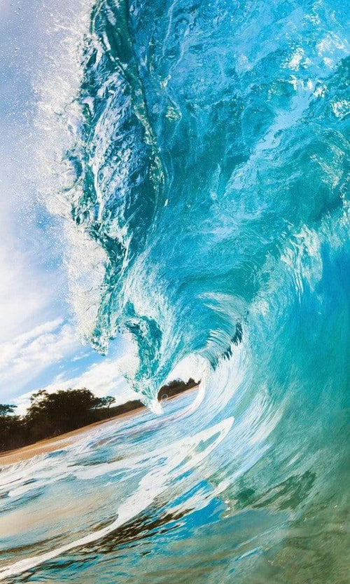 Dimex Ocean Wave Fotobehang 150x250cm 2 banen | Yourdecoration.be