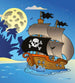 Dimex Pirate Ship Fotobehang 225x250cm 3 banen | Yourdecoration.be