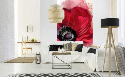Dimex Poppy Fotobehang 150x250cm 2 banen Sfeer | Yourdecoration.be