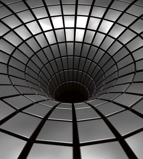 Dimex Silver Hole Fotobehang 225x250cm 3 banen | Yourdecoration.be