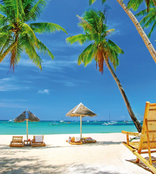 Dimex Tropical Beach Fotobehang 225x250cm 3 banen | Yourdecoration.be