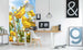 Dimex Yellow Flowers Fotobehang 150x250cm 2 banen Sfeer | Yourdecoration.be