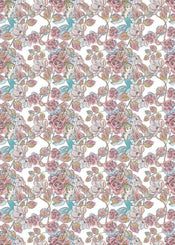 Komar Cinderella Blossom Vlies Fotobehang 200x280cm 4 banen | Yourdecoration.be
