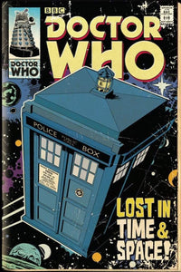 GBeye Doctor Who Tardis Comic Poster 61x91,5cm | Yourdecoration.be