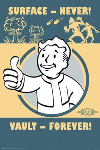 GBeye Fallout 4 Vault Forever Poster 61x91,5cm | Yourdecoration.be
