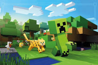 GBeye Minecraft Ocelot Chase Poster 61x91,5cm | Yourdecoration.be