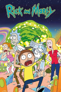 GBeye Rick and Morty Group Poster 61x91,5cm | Yourdecoration.be