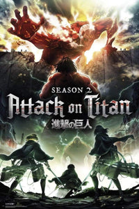 GBeye Attack on Titan Season 2 Key Art Poster 61x91,5cm | Yourdecoration.be