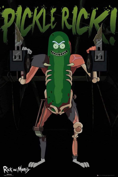 GBeye Rick and Morty Pickle Rick Poster 61x91,5cm | Yourdecoration.be