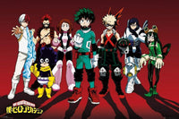 GBeye My Hero Academia Line Up Poster 91,5x61cm | Yourdecoration.be