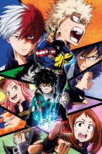 GBeye My Hero Academia Group Poster 61x91,5cm | Yourdecoration.be