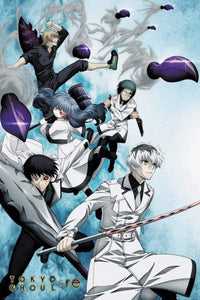 GBeye Tokyo Ghoul RE Key Art 2 Poster 61x91,5cm | Yourdecoration.be