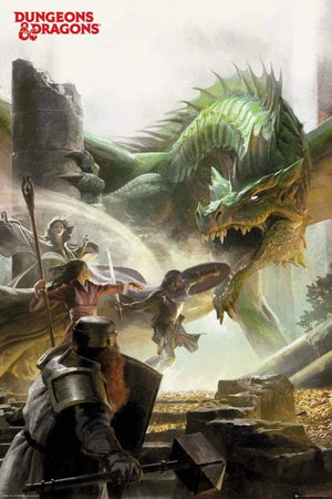 GBeye Dungeons and Dragons Adventure Poster 61x91,5cm | Yourdecoration.be