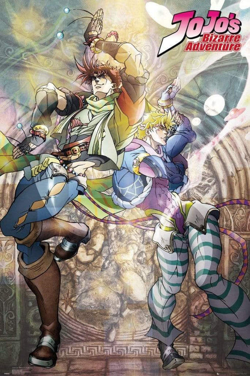 GBeye Jojos Bizarre Adventure Joseph and Ceasar Poster 61x91,5cm | Yourdecoration.be