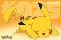 GBeye Pokemon Pikachu Asleep Poster 91,5x61cm | Yourdecoration.be