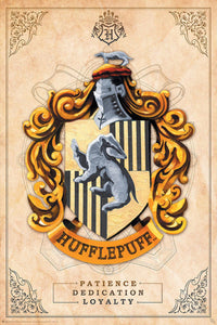 gbeye gbydco065 harry potter hufflepuff poster 61x91 5cm  | Yourdecoration.be