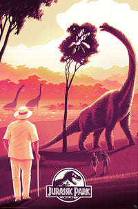 Gbeye Gbydco068 Jurassic Park Welcome Poster 61X91,5cm | Yourdecoration.be