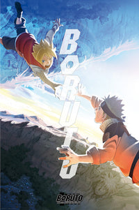 Gbeye GBYDCO075 Boruto And Naruto Poster 61x 91-5cm | Yourdecoration.be