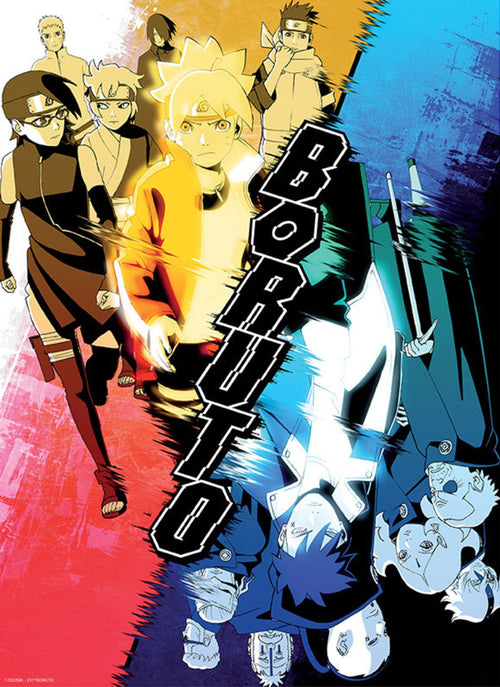 Gbeye GBYDCO076 Boruto Konoha Vs Kara Poster 61x 91-5cm | Yourdecoration.be