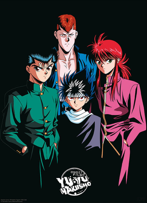 Gbeye GBYDCO088 Yu Yu Hakusho Group Shot Poster 38x52cm | Yourdecoration.be