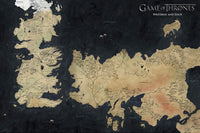 Gbeye GBYDCO140 Game Of Thrones Westeros Map Poster 91-5x61cm | Yourdecoration.be