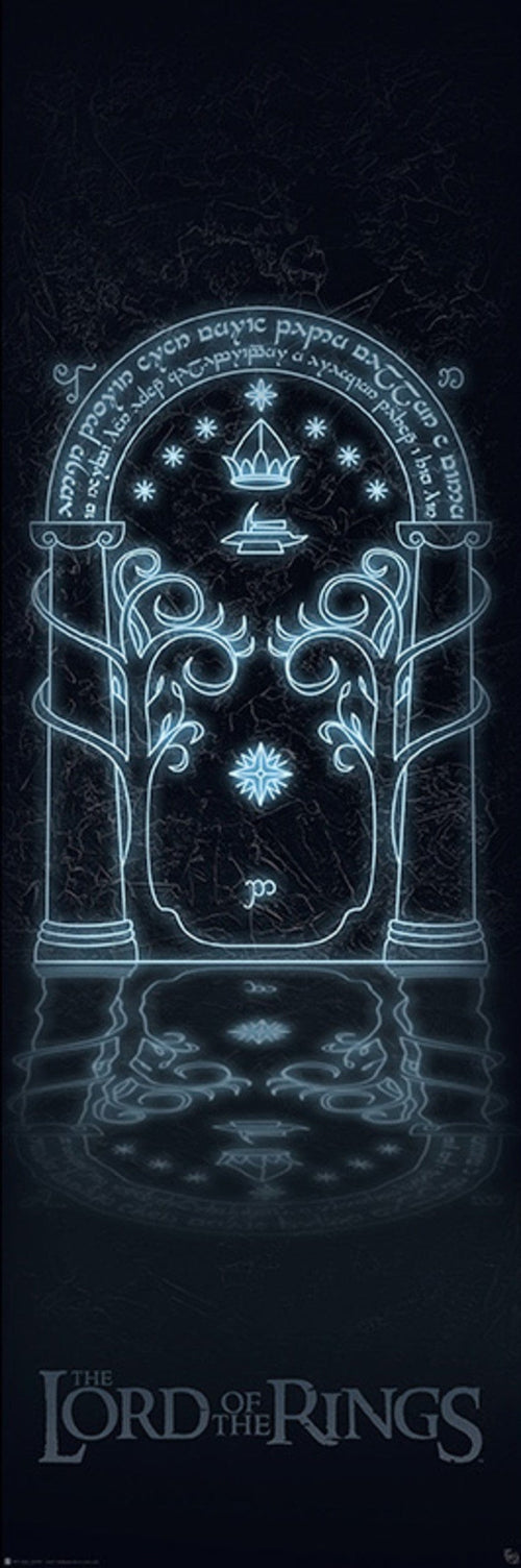 Gbeye GBYDCO161 Lord Of The Rings Doors Of Durin Poster 53x158cm | Yourdecoration.be