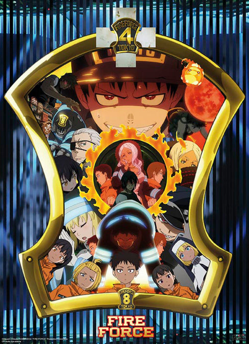 Gbeye GBYDCO163 Fire Force Special Fire Forces Poster 38x52cm | Yourdecoration.be