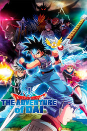 gbeye gbydco187 dragon quest dai vs dark army poster 61x91 5cm | Yourdecoration.be
