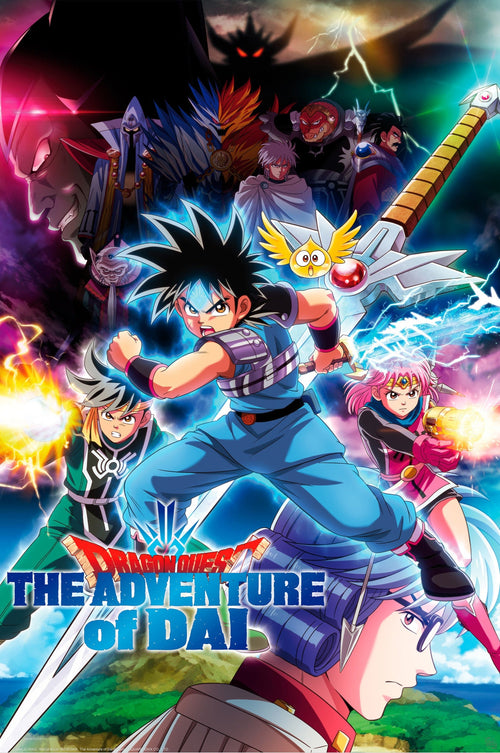gbeye gbydco187 dragon quest dai vs dark army poster 61x91 5cm | Yourdecoration.be