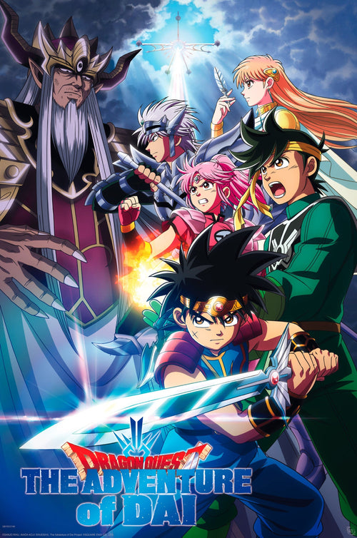 gbeye gbydco188 dragon quest dai vs dark king poster 61x91 5cm | Yourdecoration.be